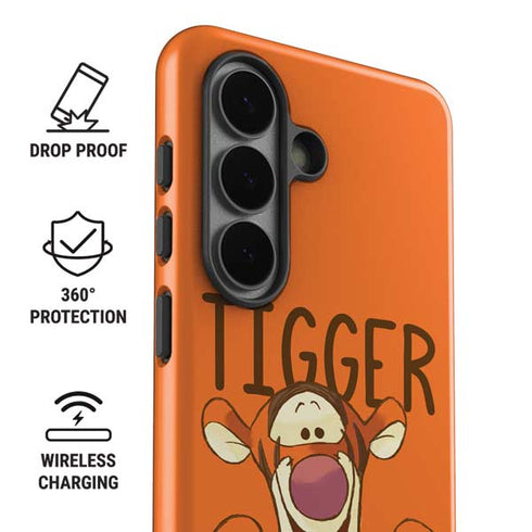 Disney Winnie the Pooh Tigget Portrait Galaxy S26 Impact Case