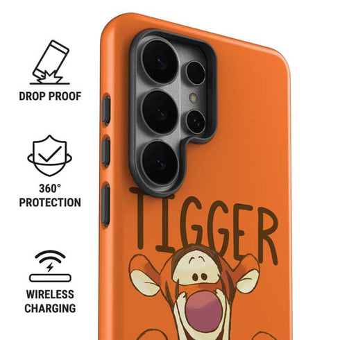 Disney Winnie the Pooh Tigget Portrait Galaxy S26 Ultra Impact Case