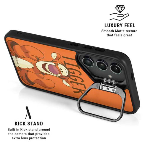 Disney Winnie the Pooh Tigget Portrait Galaxy S26 Ultra Kickstand Case