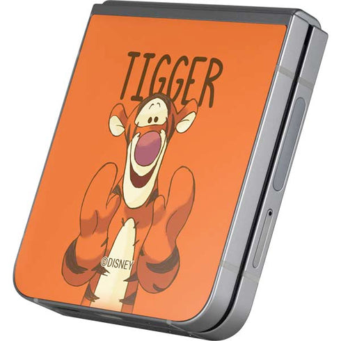 Disney Winnie the Pooh Tigget Portrait Galaxy Z Flip6 Skin