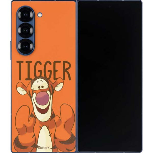 Disney Winnie the Pooh Tigget Portrait Galaxy Z Fold6 Skin