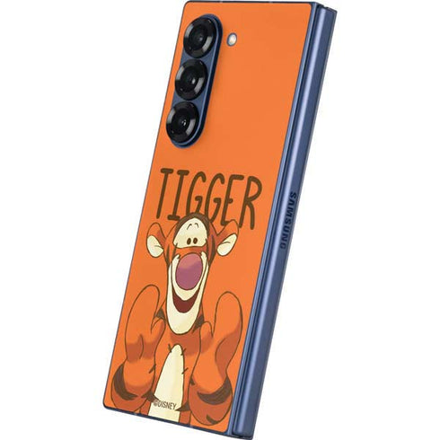 Disney Winnie the Pooh Tigget Portrait Galaxy Z Fold6 Skin