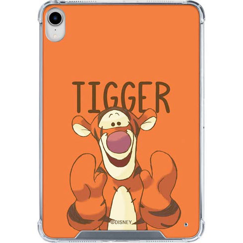 Disney Winnie the Pooh Tigget Portrait iPad 11th Gen (2025) Clear Case