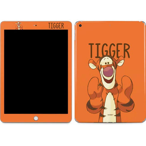Disney Winnie the Pooh Tigget Portrait Apple iPad Skin