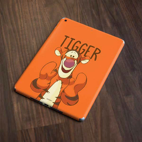 Disney Winnie the Pooh Tigget Portrait Apple iPad Skin