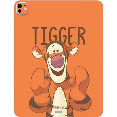 Disney Winnie the Pooh Tigget Portrait iPad Pro 13in M4 (2024) Skin