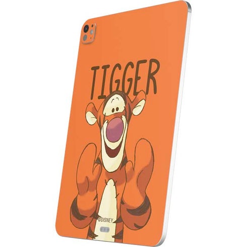 Disney Winnie the Pooh Tigget Portrait iPad Pro 13in M4 (2024) Skin