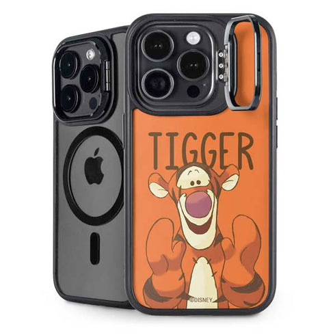 Disney Winnie the Pooh Tigget Portrait iPhone 15 Pro Max Kickstand Case