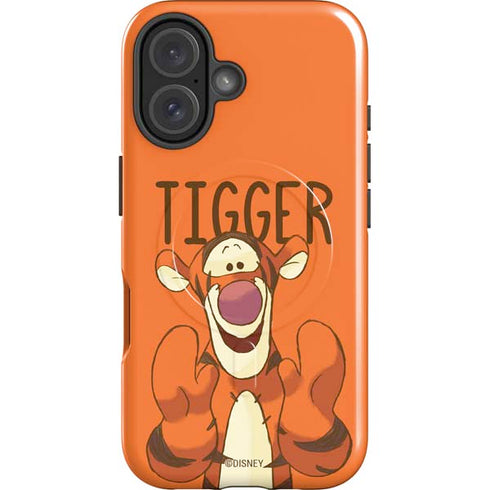 Disney Winnie the Pooh Tigget Portrait iPhone 16 Magsafe Impact Case