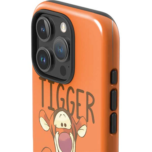 Disney Winnie the Pooh Tigget Portrait iPhone 16 Pro Max Impact Case