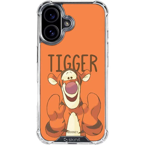 Disney Winnie the Pooh Tigget Portrait iPhone 17 Clear Case