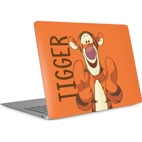 Disney Winnie the Pooh Tigget Portrait Apple MacBook Air Skin