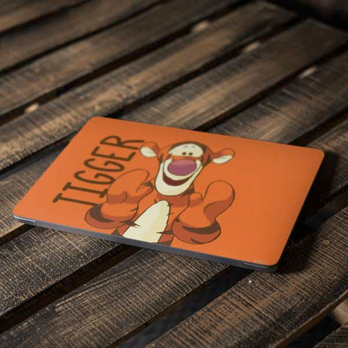 Disney Winnie the Pooh Tigget Portrait Apple MacBook Air Skin