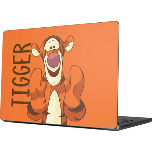 Disney Winnie the Pooh Tigget Portrait Apple MacBook Pro 14-inch Skin