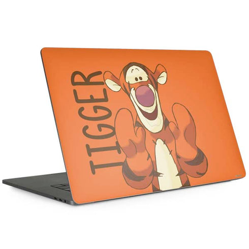 Disney Winnie the Pooh Tigget Portrait MacBook Skins