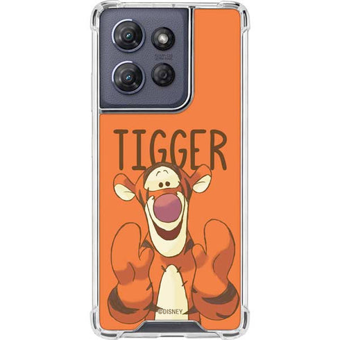 Disney Winnie the Pooh Tigget Portrait Moto G Power 5G (2025) Clear Case
