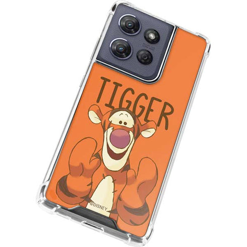 Disney Winnie the Pooh Tigget Portrait Moto G Power 5G (2025) Clear Case