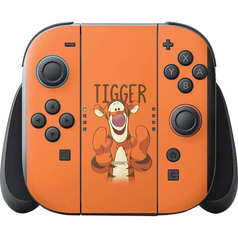 Disney Winnie the Pooh Tigget Portrait Nintendo Switch 2 (2025) with Joy-Con Skin