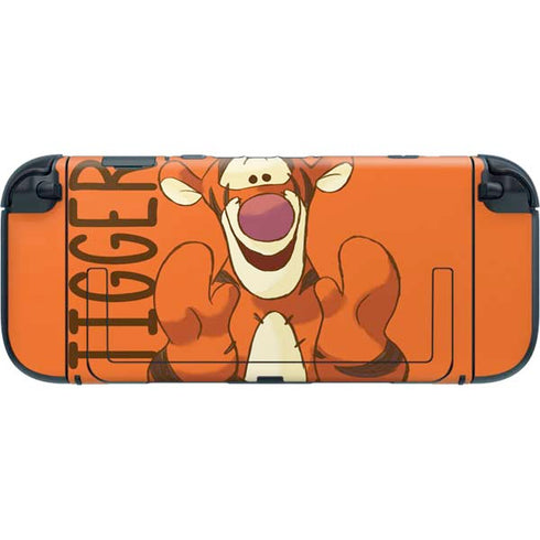 Disney Winnie the Pooh Tigget Portrait Nintendo Switch 2 (2025) with Joy-Con Skin