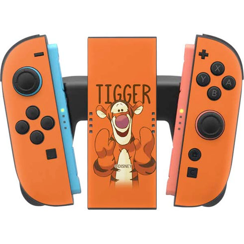 Disney Winnie the Pooh Tigget Portrait Nintendo Switch 2 (2025) Joy-Con Controller Skin