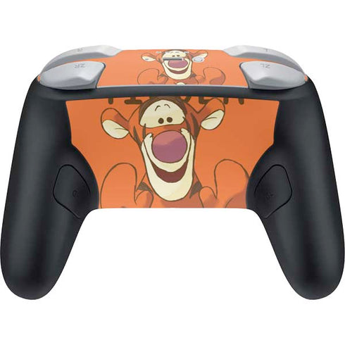 Disney Winnie the Pooh Tigget Portrait Nintendo Switch 2 (2025) Pro Controller Skin