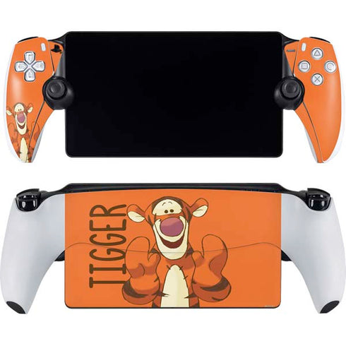 Disney Winnie the Pooh Tigget Portrait PlayStation Portal Remote Player Skin