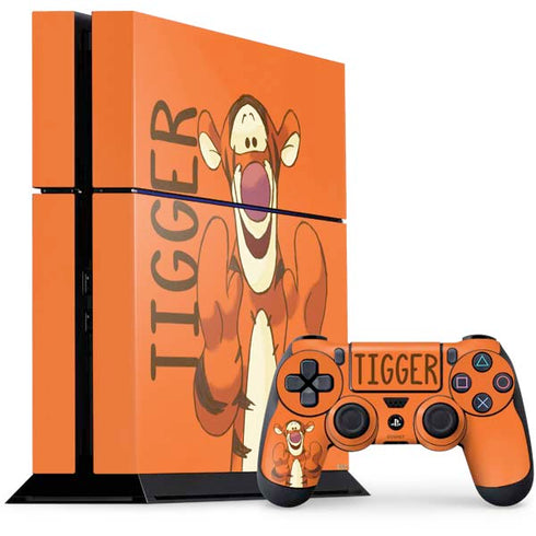 Disney Winnie the Pooh Tigget Portrait PlayStation PS4 Skins