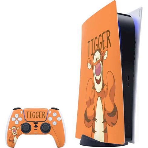 Disney Winnie the Pooh Tigget Portrait PlayStation PS5 Skins