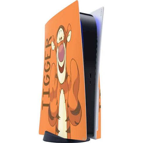 Disney Winnie the Pooh Tigget Portrait PlayStation PS5 Skins