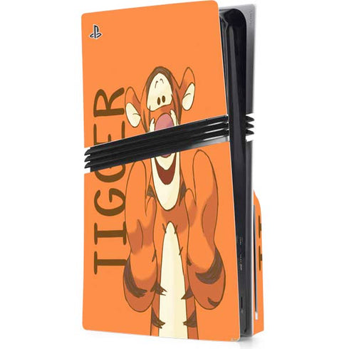 Disney Winnie the Pooh Tigget Portrait PlayStation PS5 Skins