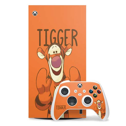 Disney Winnie the Pooh Tigget Portrait Xbox Series X Skins