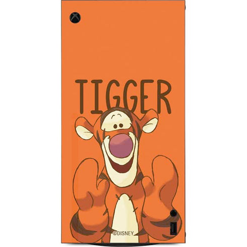 Disney Winnie the Pooh Tigget Portrait XBox Series X Digital Edition Console Skin