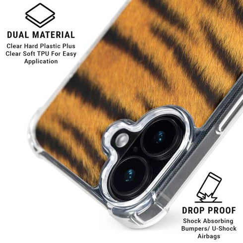 Tigress iPhone 16 Plus Clear Case