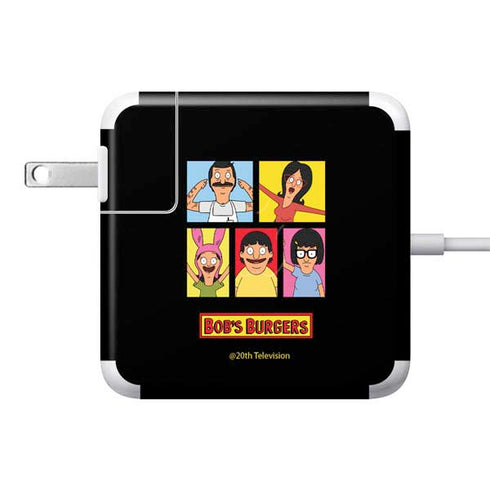 Bobs Burgers Tiles 85W Power Adapter (15 and 17 inch MacBook Pro Charger) Skin