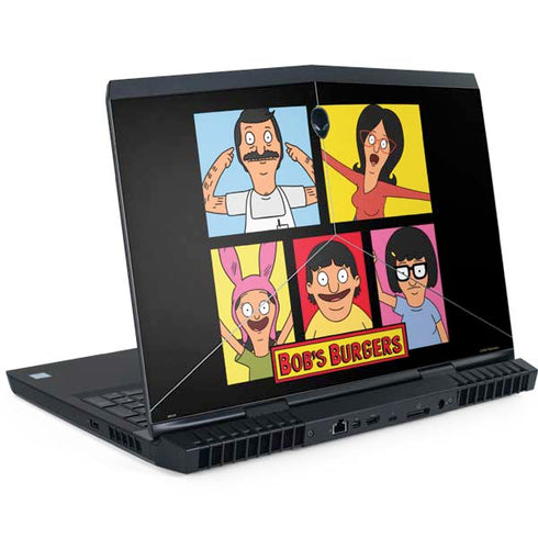 Bobs Burgers Tiles Dell Alienware Skin