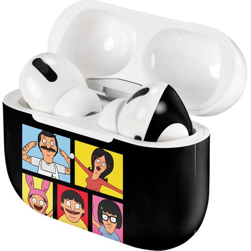 Bobs Burgers Tiles AirPods Skins