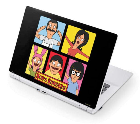 Bobs Burgers Tiles Acer Chromebook Skin