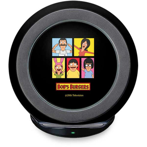 Bobs Burgers Tiles Fast Charge Wireless Charging Stand Skin