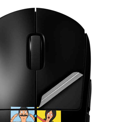 Bobs Burgers Tiles G Pro Wireless Gaming Mouse Skin
