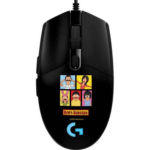 Bobs Burgers Tiles G203 Prodigy RGB Wired Gaming Mouse Skin