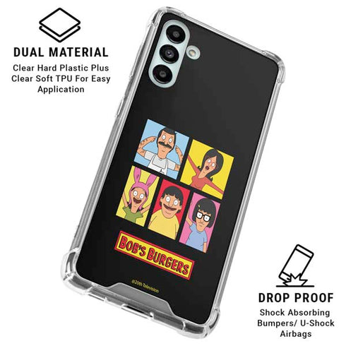 Bobs Burgers Tiles Galaxy A13 5G Clear Case