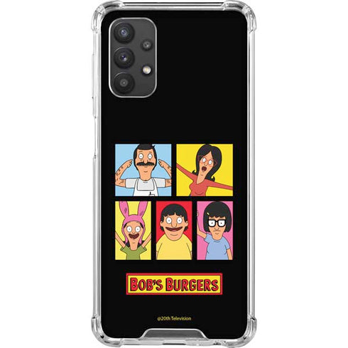 Bobs Burgers Tiles Galaxy A32 5G Clear Case