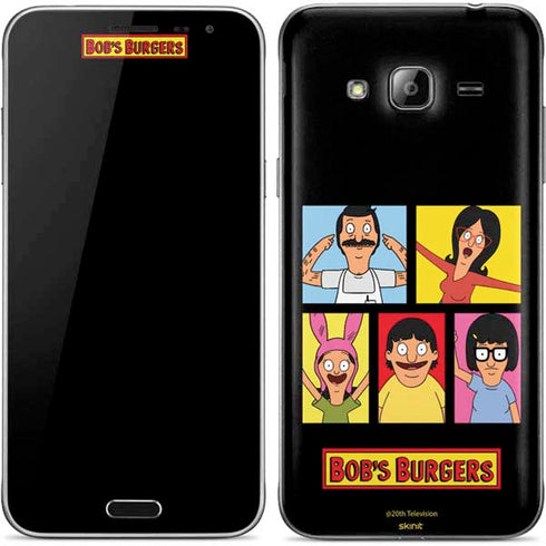 Bobs Burgers Tiles Galaxy J3 Skin