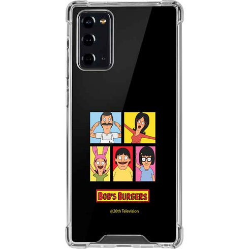 Bobs Burgers Tiles Galaxy Note20 5G Clear Case