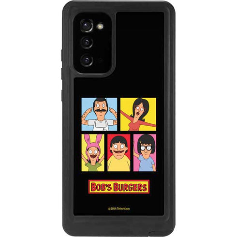 Bobs Burgers Tiles Galaxy Note20 5G Waterproof Case
