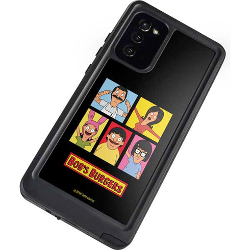Bobs Burgers Tiles Galaxy Note20 5G Waterproof Case