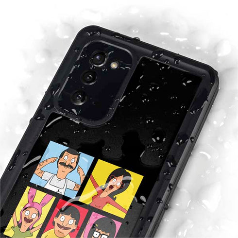 Bobs Burgers Tiles Galaxy Note20 5G Waterproof Case