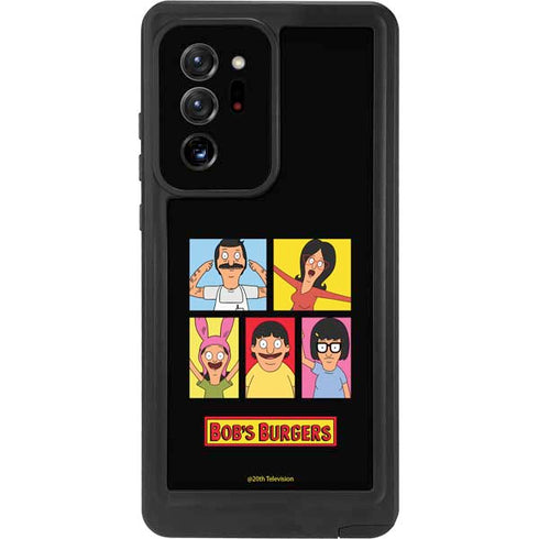Bobs Burgers Tiles Galaxy Note20 Ultra 5G Waterproof Case