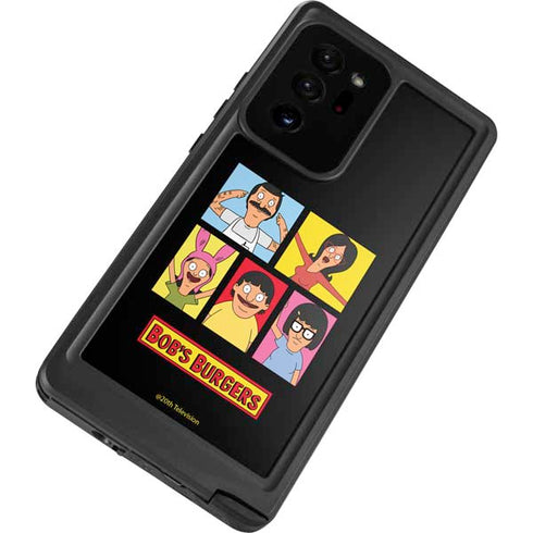 Bobs Burgers Tiles Galaxy Note20 Ultra 5G Waterproof Case