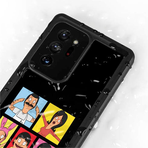 Bobs Burgers Tiles Galaxy Note20 Ultra 5G Waterproof Case
